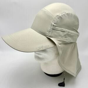 Columbia PFG Performance Fishing Gear Hat Cap with Ear Neck Flap Outdoor Hiking